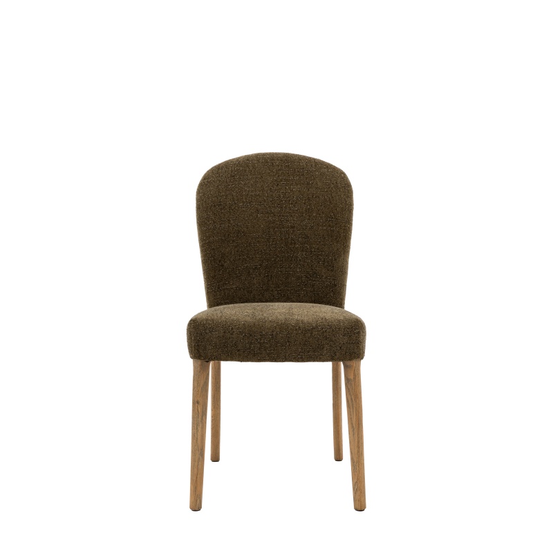 Gallery Gallery Hinton Dining Chair Moss Green (PAIR)