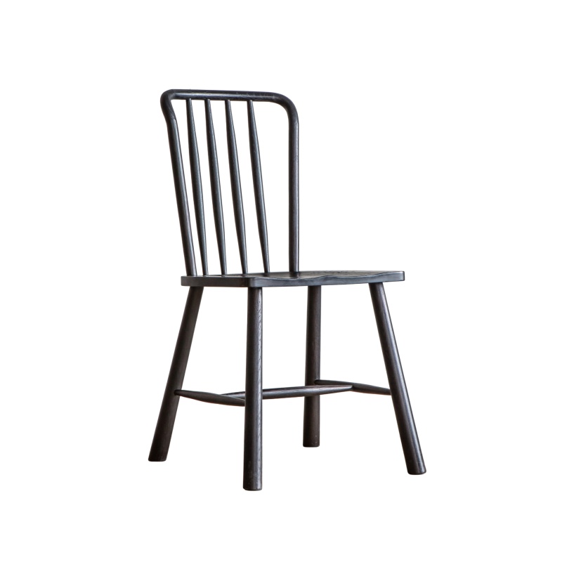 Gallery Gallery Wycombe Dining Chair Black (PAIR)