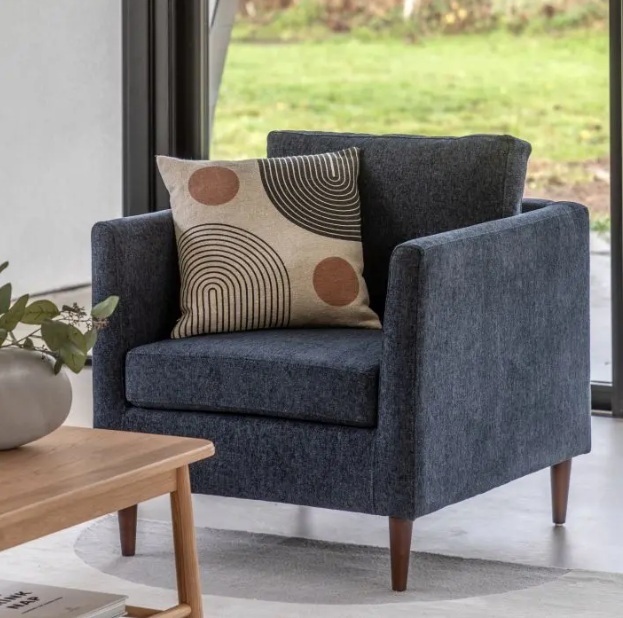 Gallery Direct Gallery Direct Gateford Armchair Charcoal