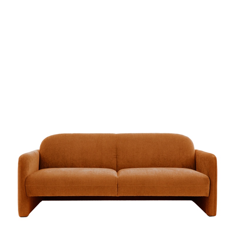 Gallery Gallery Massa 3 Seater Sofa Amber