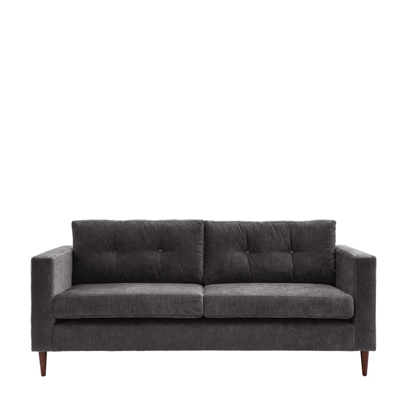 Gallery Gallery Whitwell 3 Seater Sofa Charcoal