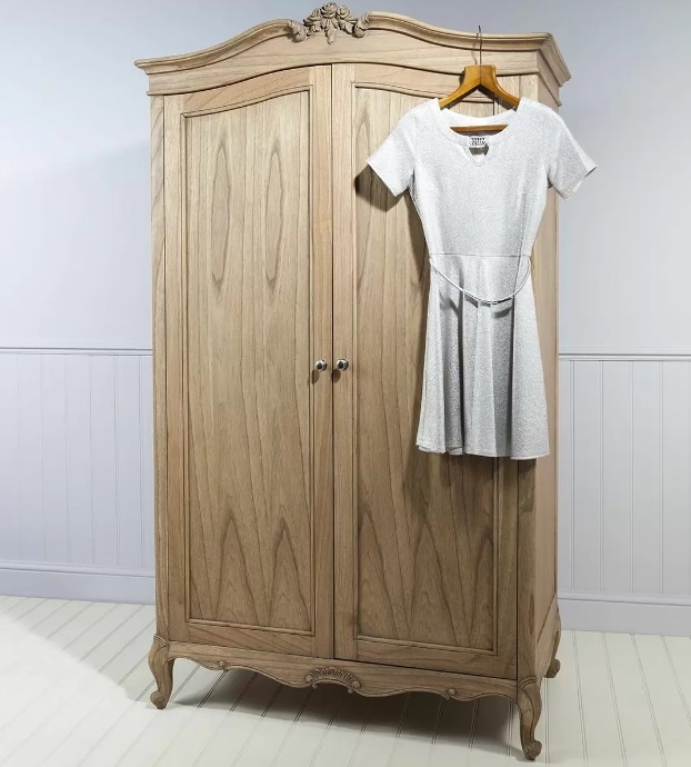 Gallery Chic 2 Door Wardrobe Weathered