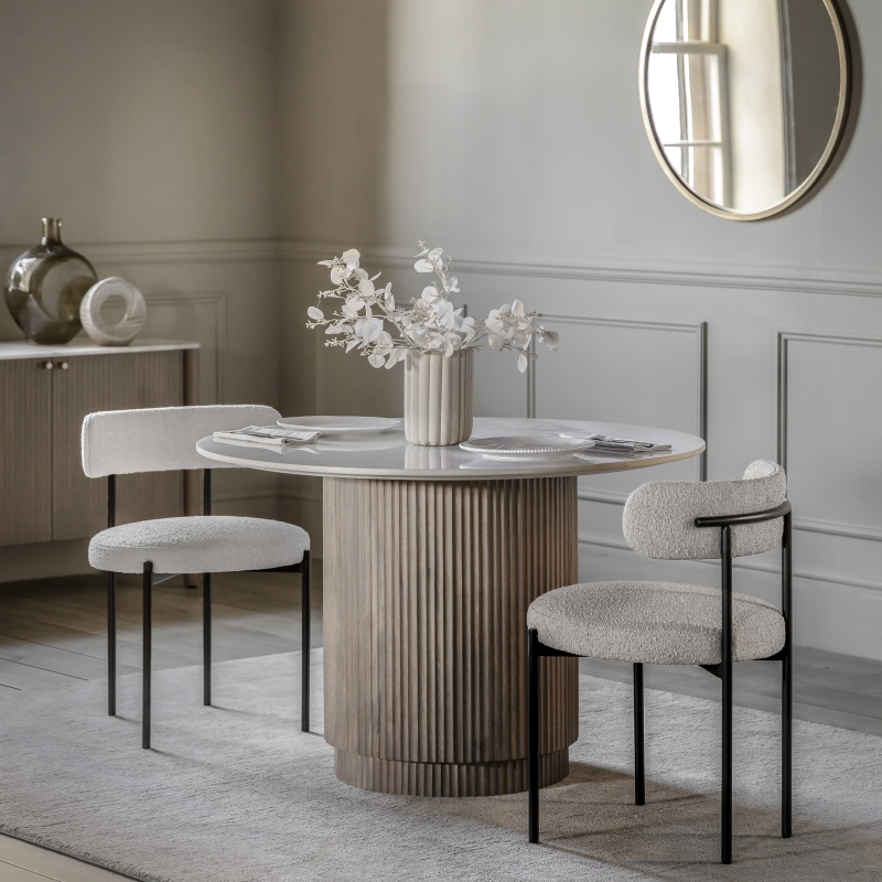 Gallery Gallery Marmo Round Dining Table