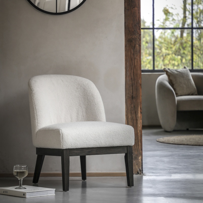 Gallery Bardfield Chair Vanilla in a modern home