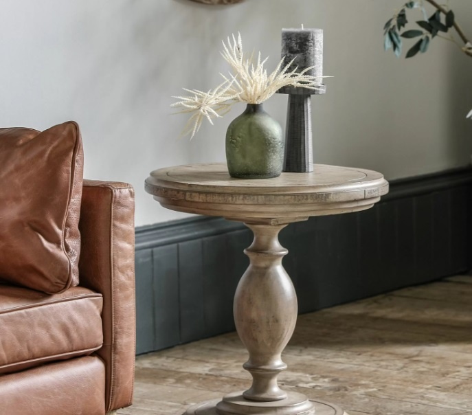Gallery Vancouver Side Table in traditional home