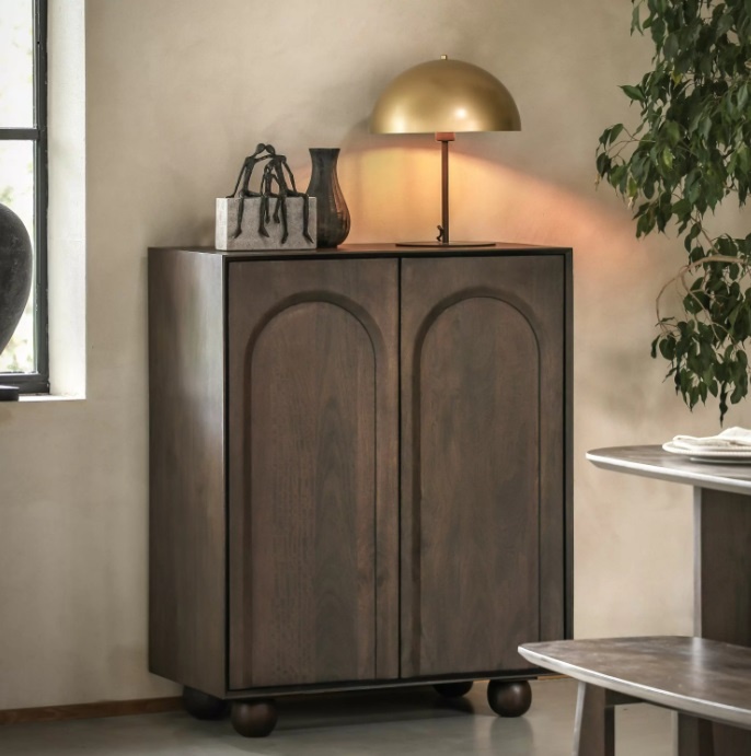 Gallery Arc 2 Door Cupboard in a modern home