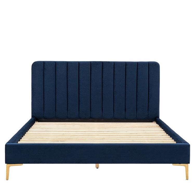 Gallery Gallery Kensington 5' King Size Bed Indigo