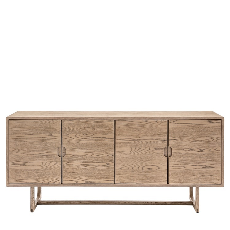Gallery Gallery Craft 4 Door Sideboard Smoked