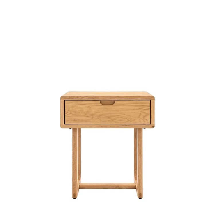 Gallery Gallery Craft 1 Drawer Bedside Natural