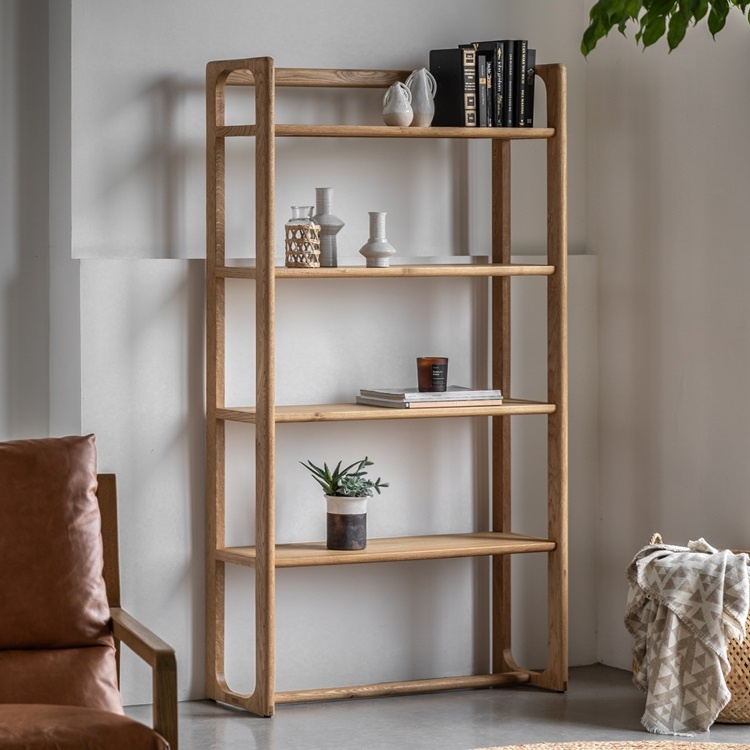 Gallery Direct Craft Open Display Natural against a light wall