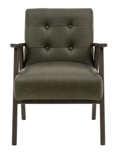 Gallery Gallery Blackhall Armchair Heritage Green Leather