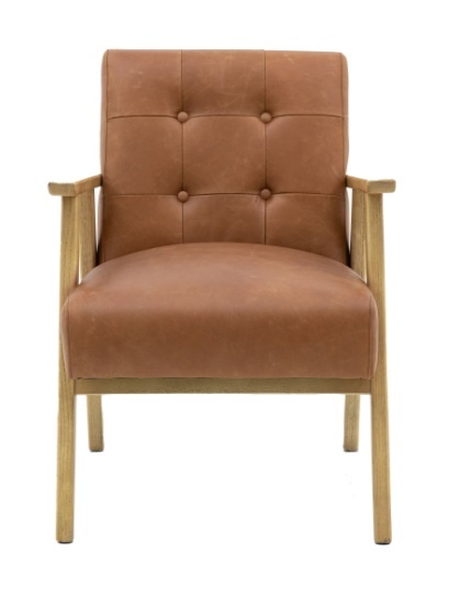 Gallery Gallery Blackhall Armchair Antique Brown Leather