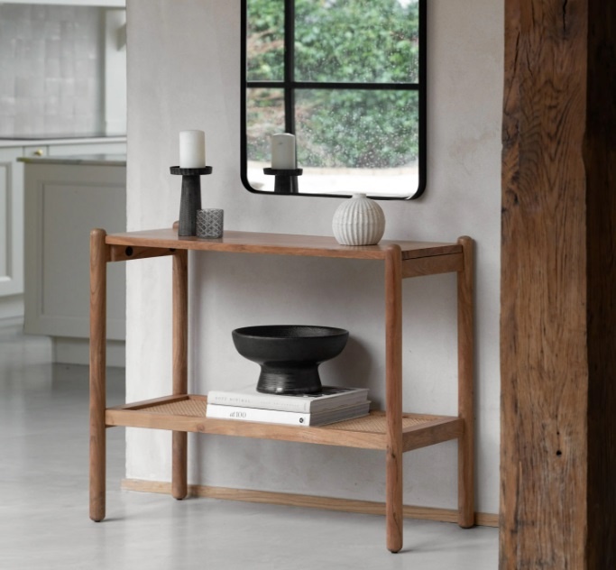 Gallery Direct Cannes Console Table in a modern home