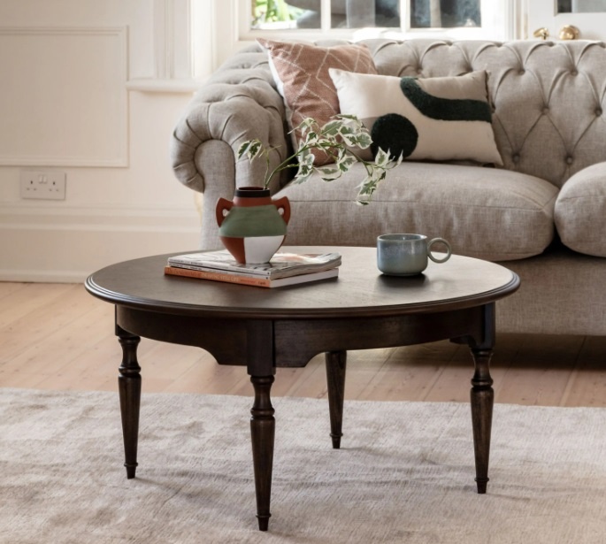 Gallery Direct Madison Coffee Table in traditionally styled living room