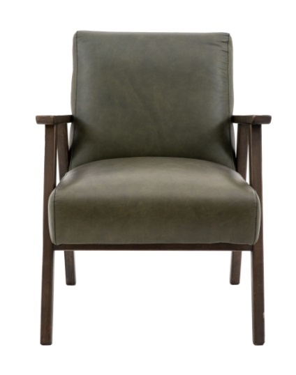 Gallery Gallery Neyland Armchair Heritage Green Leather