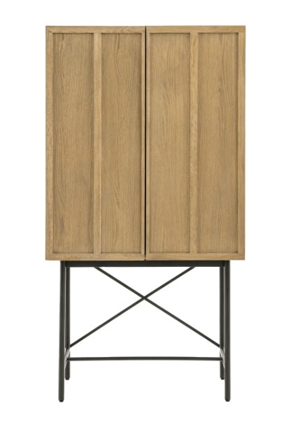 Gallery Gallery Panelled 2 Door Cocktail Cabinet