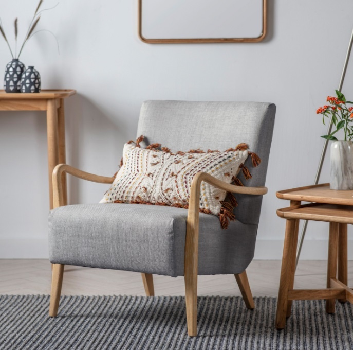 Gallery Chedworth Armchair Charcoal life shot