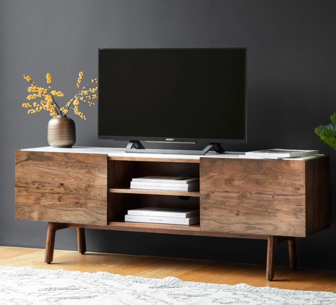 Gallery Barcelona Media Cabinet in a contemporary living space