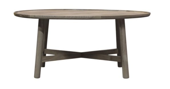 Gallery Gallery Kingham Round Coffee Table Grey