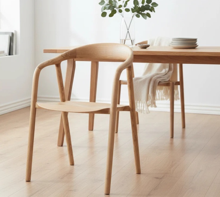 Gallery Direct Madrid Pair of Dining Chairs in Oak