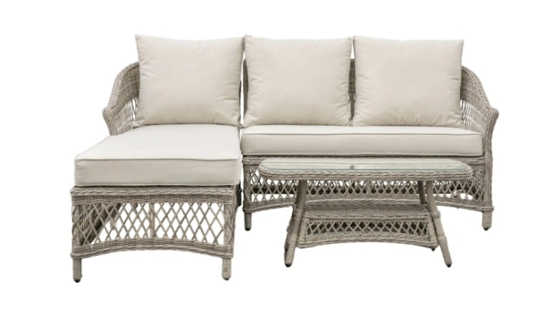 Gallery Gallery Menton Chaise Set Stone