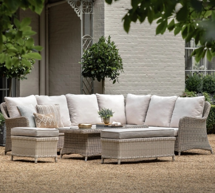 Gallery Gallery Ascot Corner Dining Set With Rising Table