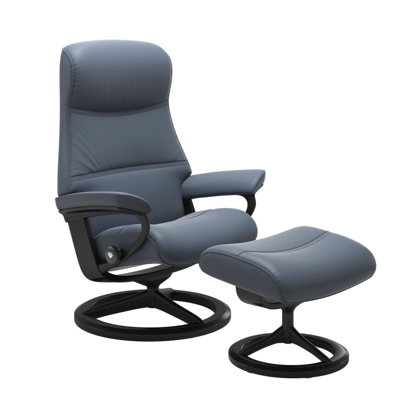Stressless Stressless Philip Chair and Stool with Signature Base