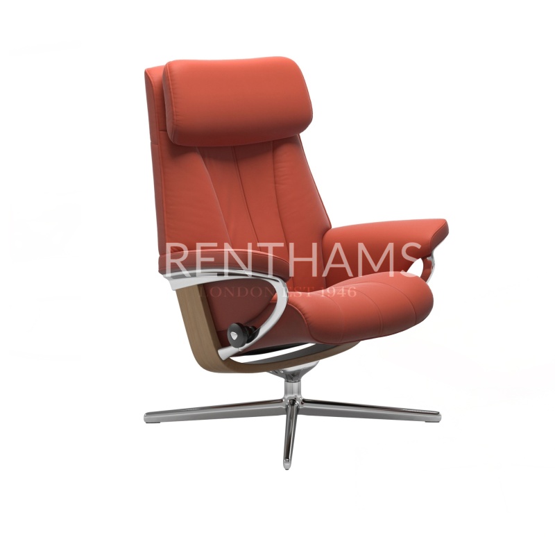 Stressless Stressless Paul Chair With Cross Base (No Stool)