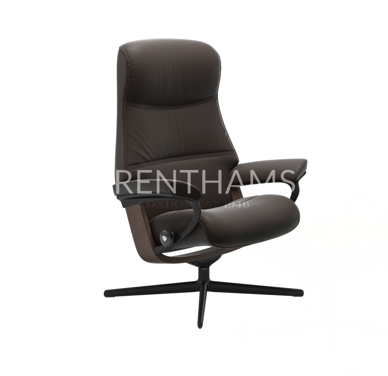 Stressless Stressless Philip Chair with Cross Base (No Stool)