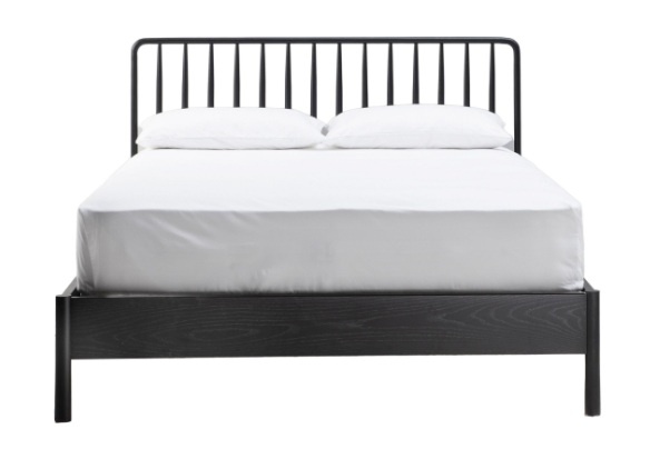 Gallery Gallery Wycombe 5ft King Spindle Bed Black