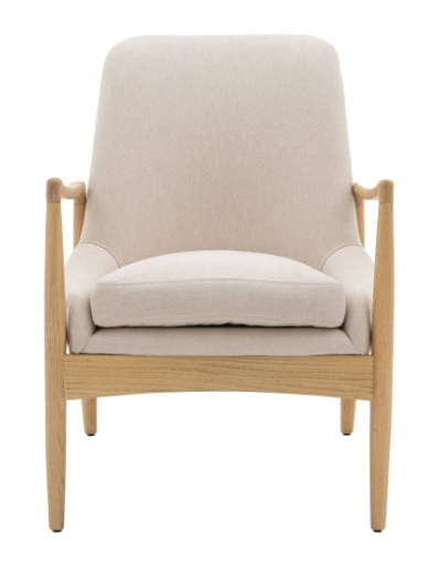 Gallery Gallery Carrera Armchair Natural Linen