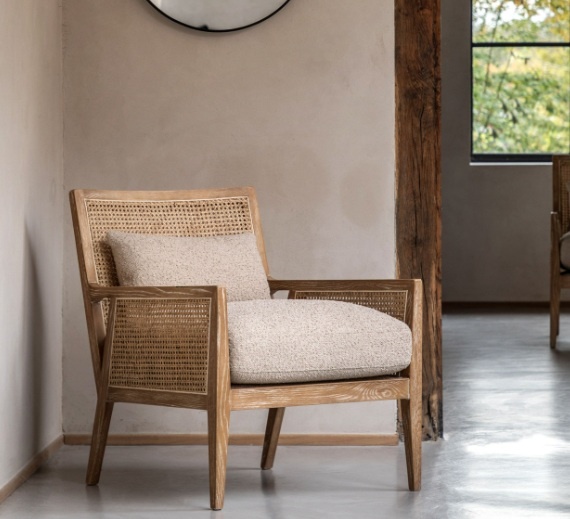 Gallery Nagoya Armchair Natural life shot