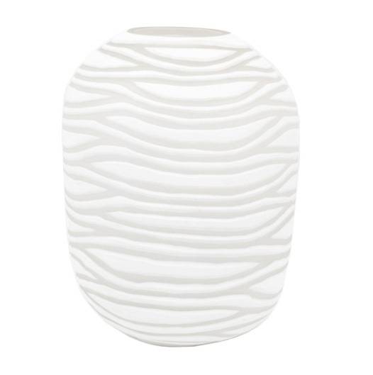 Gallery Andorra Handblown Carved Glass Vase Large