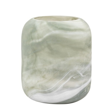 Gallery Caldeira Handblown Glass Vase Sage