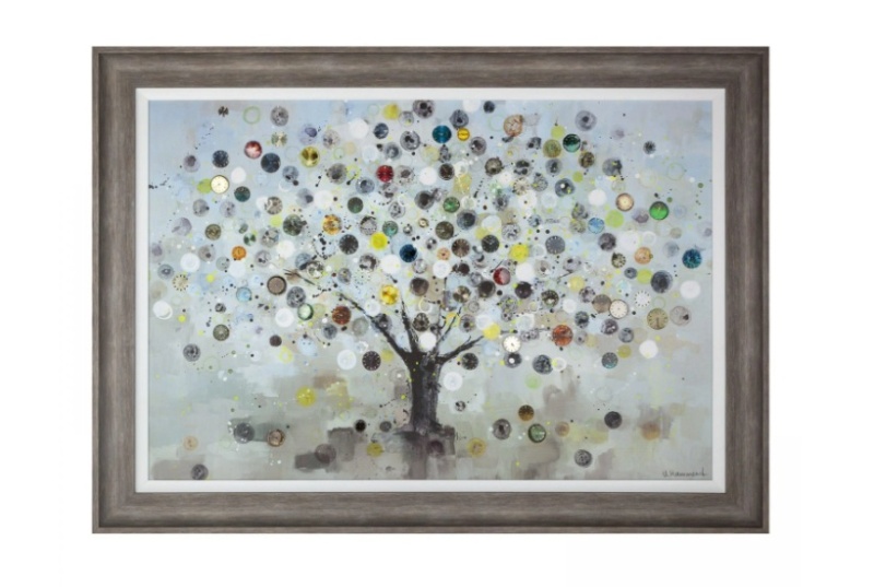 Gallery Watch Tree Framed Canvas
