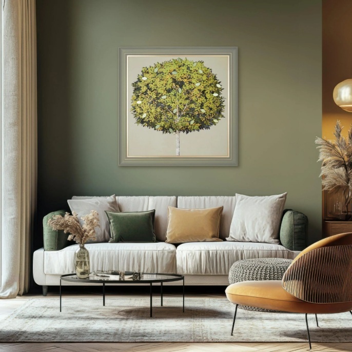 Gallery Direct The Love Tree Framed Art
