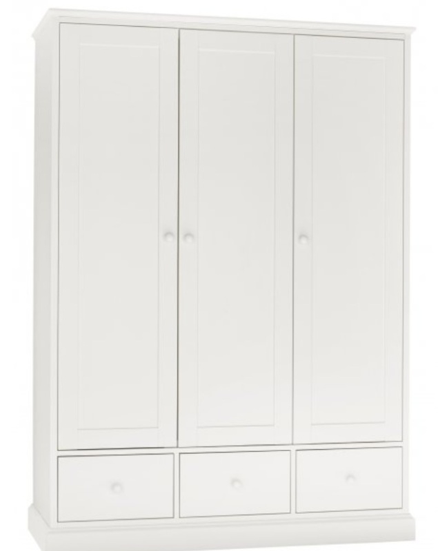 Bentley Designs Bentley Designs Ashby White Triple Wardrobe