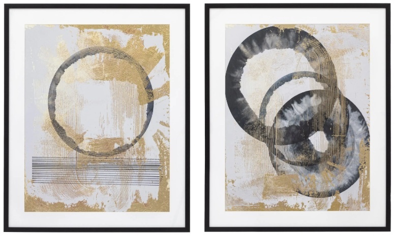 Gallery Chord 1 and 2 Framed Art Set of 2