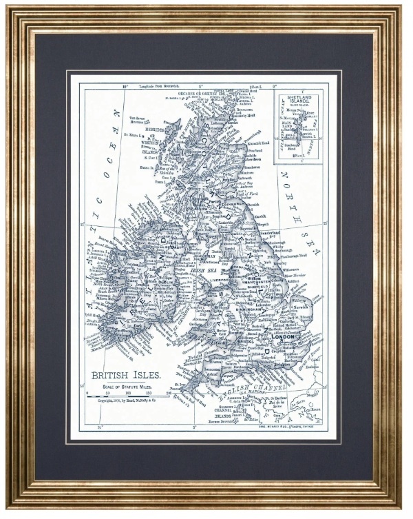 Gallery The British Isles Framed Art