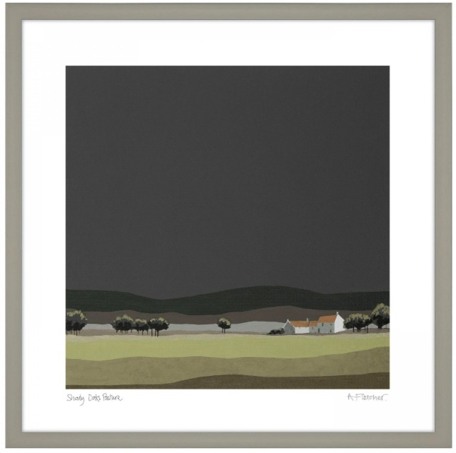 Gallery Shady Oaks Pasture Framed Art