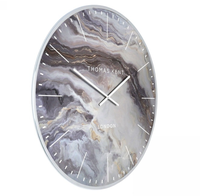 Gallery Thomas Kent Oyster Large Grand Clock Glacier