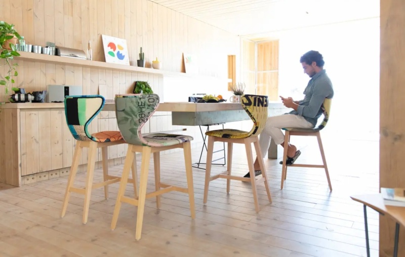 Fama Fama Helga Low Barstool