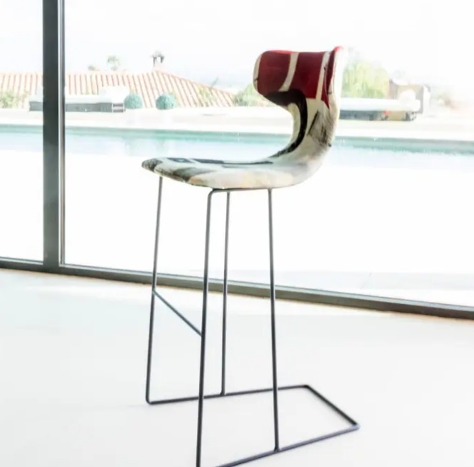 Fama Fama Marlon High Barstool