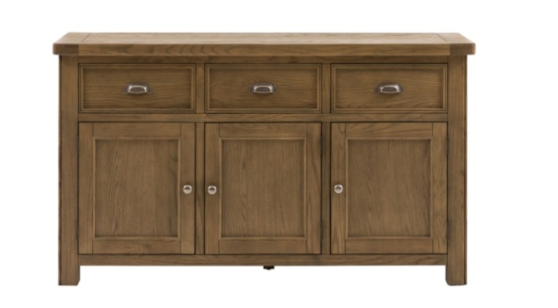 Gallery Direct Hardwick 3 Door 3 Drawer Sideboard thumbnail image