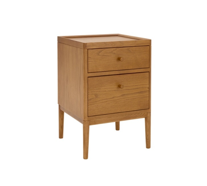 Ercol Ercol 2109 Salina 2 Drawer Bedside Cabinet