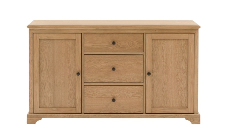 Gallery Direct Malvern 2 Door 3 Drawer Sideboard cut out image