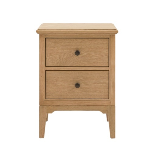 Gallery Direct Malvern 2 Drawer Bedside main image