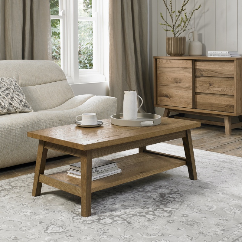 Bentley Designs Bentley Designs Camden Rustic Oak Coffee Table