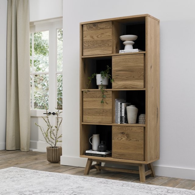Bentley Designs Bentley Designs Camden Rustic Oak Display Cabinet