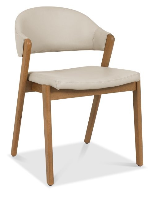 Bentley Designs Bentley Designs Camden Rustic Oak Upholstered Chair